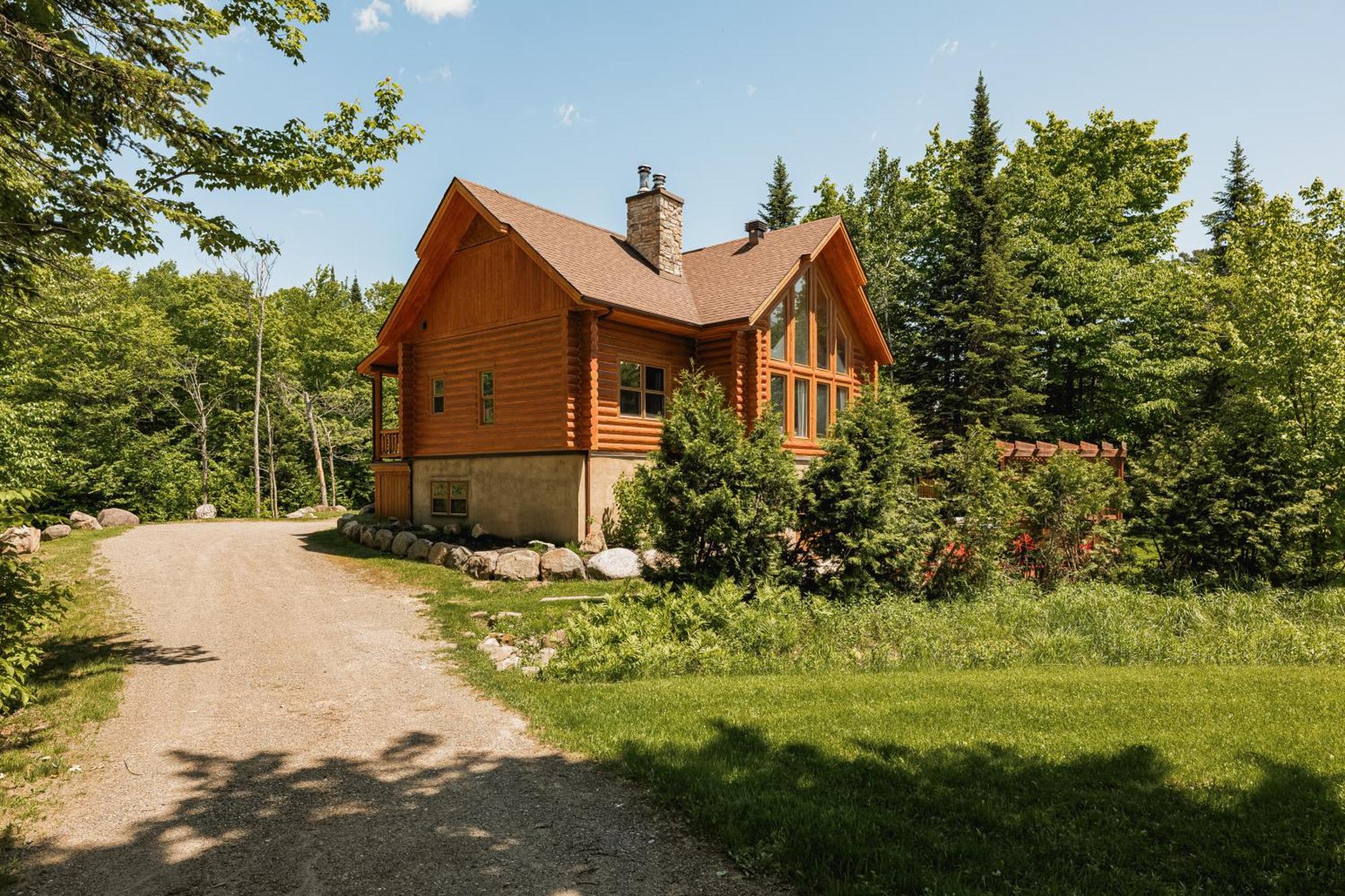 Fiddler Lake Resort Chalet 4 Cerf Mille-Isles Eksteriør bilde