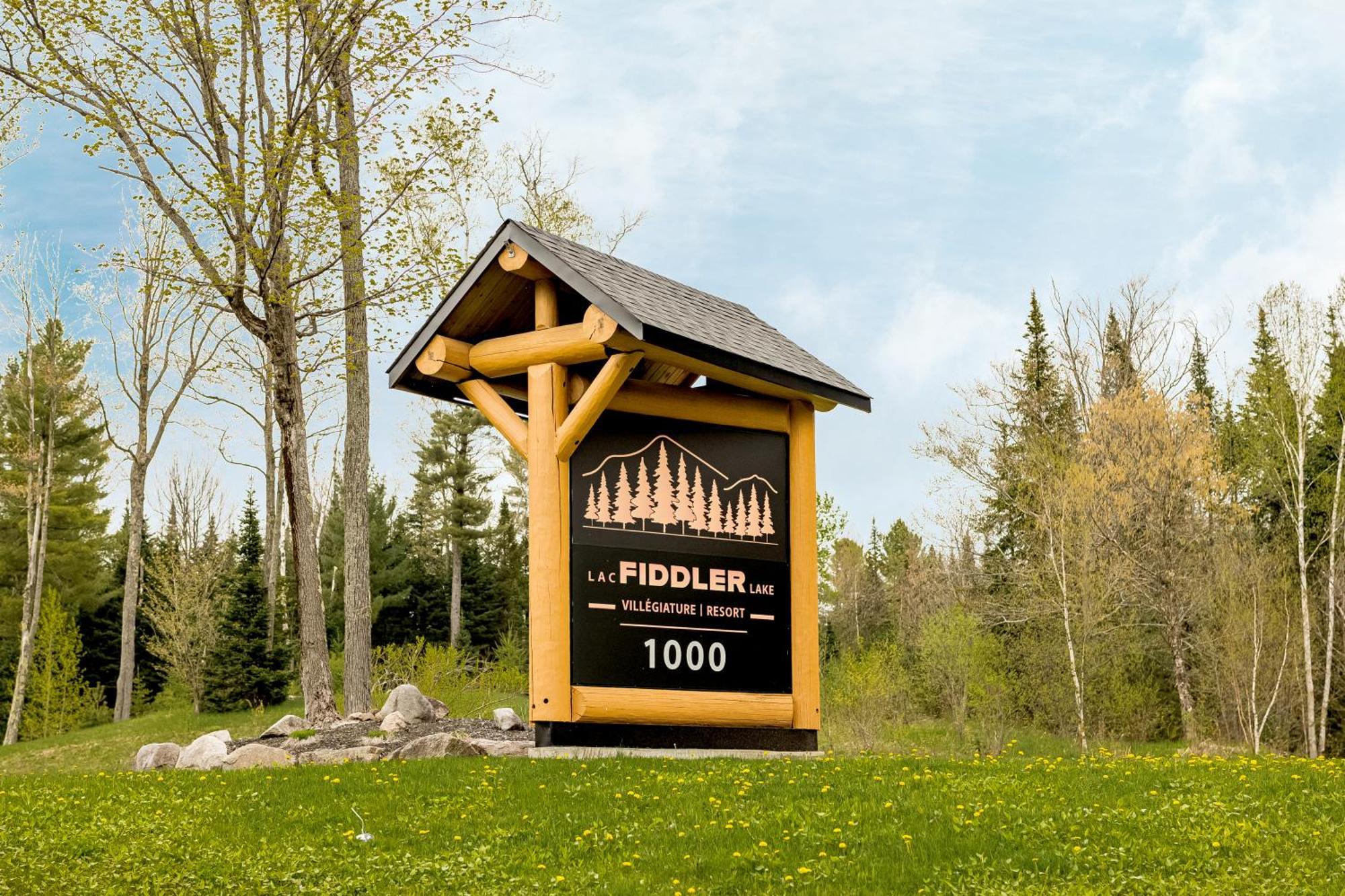 Fiddler Lake Resort Chalet 4 Cerf Mille-Isles Eksteriør bilde