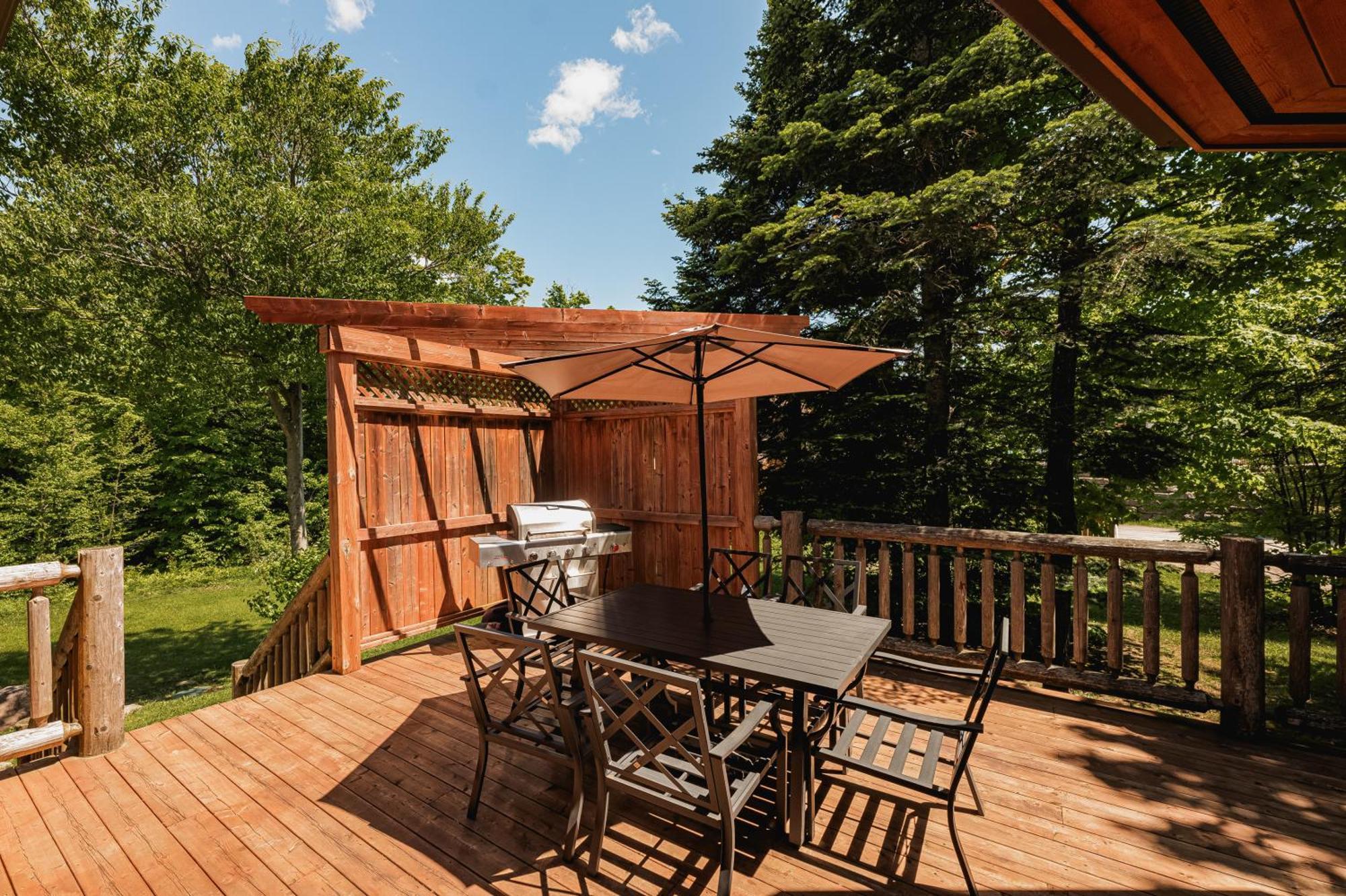 Fiddler Lake Resort Chalet 4 Cerf Mille-Isles Eksteriør bilde