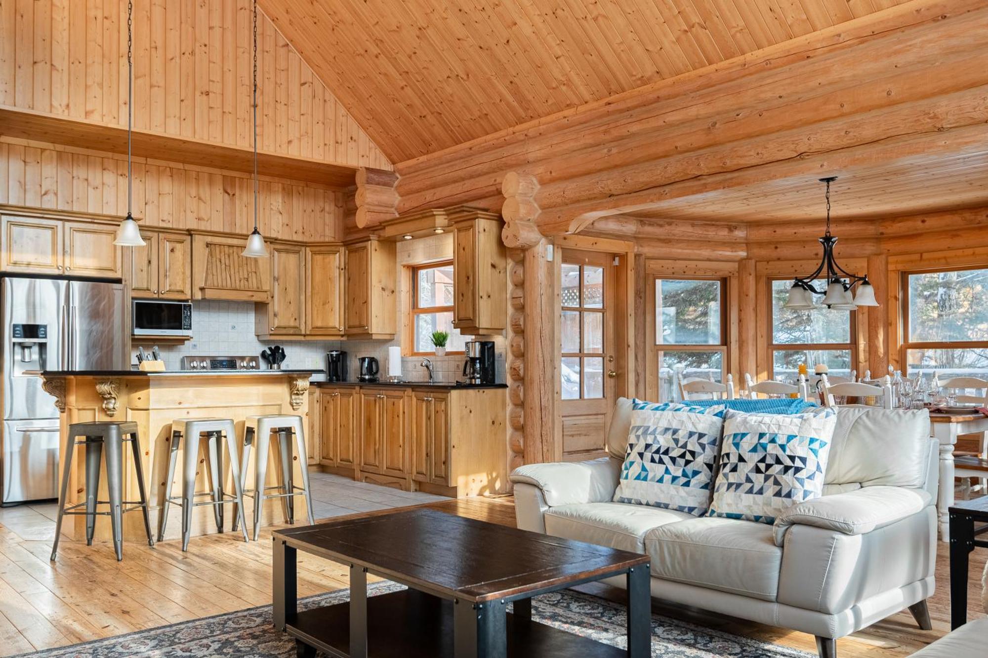 Fiddler Lake Resort Chalet 4 Cerf Mille-Isles Eksteriør bilde