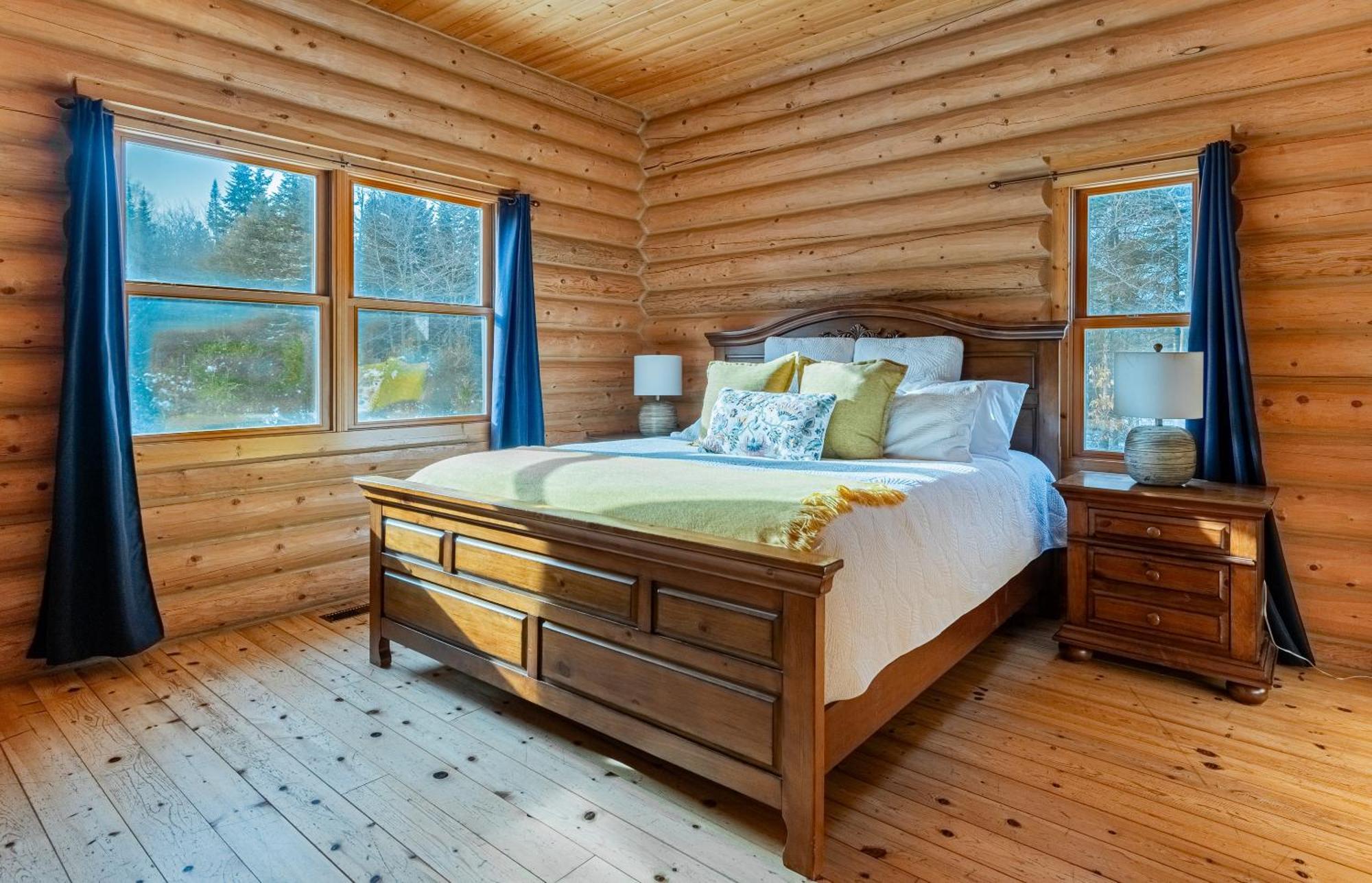 Fiddler Lake Resort Chalet 4 Cerf Mille-Isles Eksteriør bilde